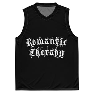 Open image in slideshow, Romantic recycled unisex basketball jersey
